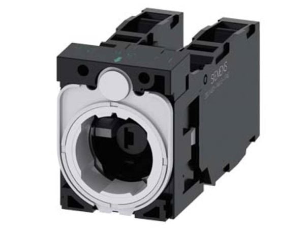 Siemens 3SU1501-1AG60-1LA0 Pidike 3 moduulille 2 x rajakytkin, 2 x katkaisukytkin Valkoinen 1 kpl