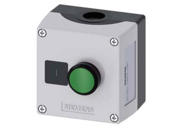 Siemens 3SU1801-0AB00-2AB1 Skåp IP66, IP67, IP69/IP69K 1 stk