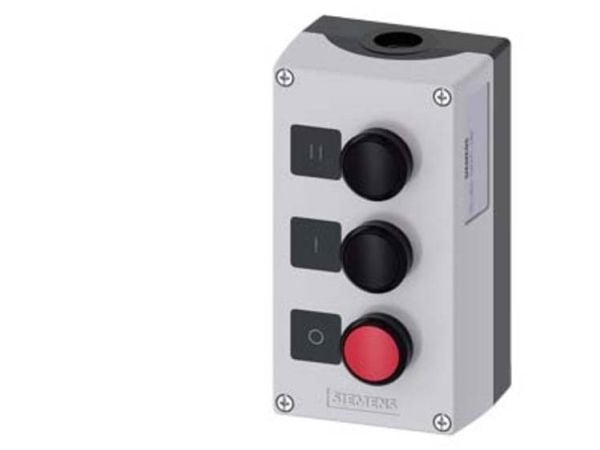 Siemens 3SU18030AD002AB1 3SU1803-0AD00-2AB1 Kaappi IP66, IP67, IP69/IP69K 1 kpl 1 kpl