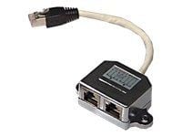 DELTACO - Nettverksplitter - RJ-45 (hann) til RJ-45 (hunn) - FTP