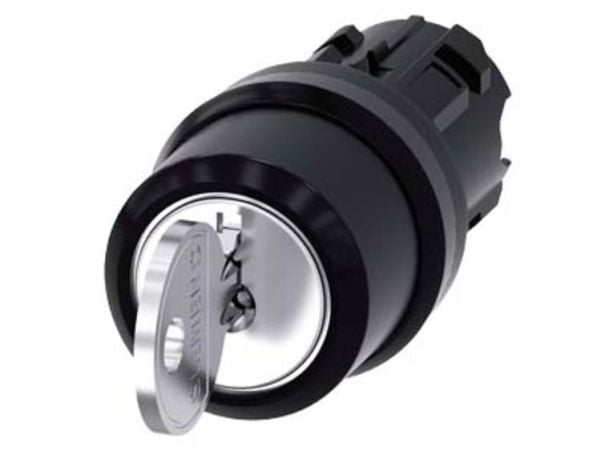 Siemens 3SU10004BP610AA0 3SU1000-4BP61-0AA0 nyckelkontakt 2 x 45° IP66, IP67, IP69/IP69K 1 st