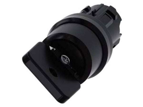 Nyckelomkopplare O.M.R. 22 mm rund plast svart