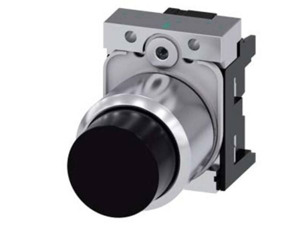 Siemens 3SU12500FB100AA0 3SU1250-0FB10-0-0-0AA0 Painike (Ø x K) 29,5 mm x 40 mm IP66, IP67, IP69/IP69K 1 kpl