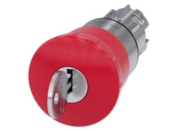 Siemens 3SU1050-1HF20-0AA0 Hätäpysäytyspainike IP66, IP67, IP69/IP69K 1 kpl