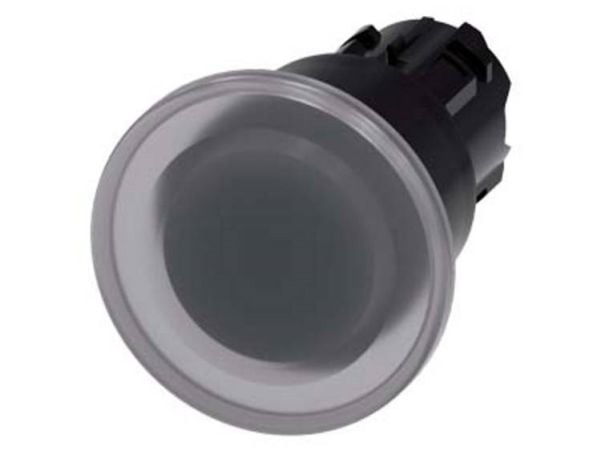 Siemens 3SU10011BA700AA0 3SU1001-1BA70-0AA0 Painike (Ø x K) 40 mm x 40 mm IP66, IP67, IP69/IP69K 1 kpl