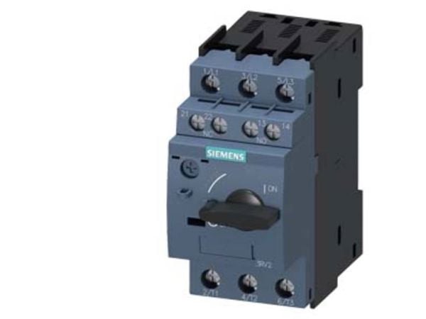 Siemens 3RV2421-4AA15 Strömbrytare 1 st 1 x brytkontakt, 1 x öppningskontakt Inställningsområde (ström): 10 - 16 A Kopplingsspänning (max.): 690 V/...