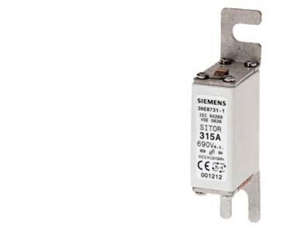 Siemens 3NE87311 Sikringsindsats Sikringsstørrelse = 0 315 A 690 V 10 stk