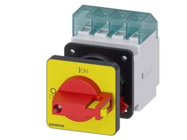 Rød, Gul 4-poletti 6 mm² 16 A 690 V/AC Siemens 3LD20501TL13