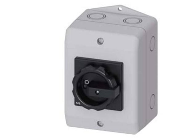 Siemens 3LD2064-1GP51, 3P, Sort, 690 V, CSA, UL, VDE, EAC, CE, LRS, 50 - 60 Hz, 16 A