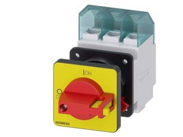 Siemens 3LD2250-0TK13, 3P, Punainen, Keltainen, 690 V, 400 V, 6000 V, IP65