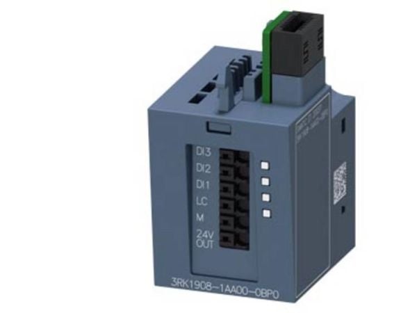 Siemens 3RK1908-1AA00-0BP0 3RK19081AA000BP0 Installationsmodul 30 V, 54,5 mm, 60 mm, 77 mm, 50 mm, 46 g, 1 styck