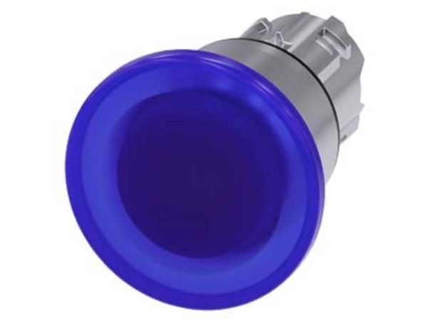 Siemens 3SU10511BA500AA0 3SU1051-1BA50-0AA0 Painike (Ø x K) 40 mm x 40 mm IP66, IP67, IP69/IP69K 1 kpl