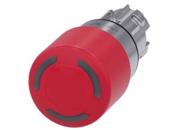 Siemens 3SU1051-1GB20-0AA0 Hätäpysäytyspainike IP66, IP67, IP69/IP69K 1 kpl