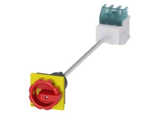 Siemens 3LD2213-0TK53, 3P, Punainen, Keltainen, 690 V, 400 V, 6000 V, CSA, UL, VDE, EAC, CE, LRS