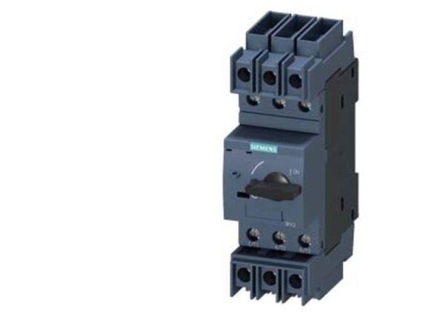 Siemens 3RV2821-4BD10 Strömbrytare 1 st Inställningsområde (ström): 20 A (max) Kopplingsspänning (max): 690 V/AC (B x H x D) 45 x 144 x 97 mm