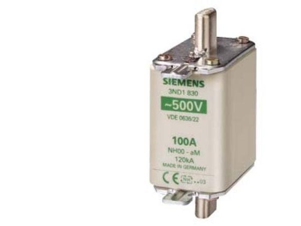 Siemens 3ND1832 Sikringsindsats Sikringsstørrelse = 0 125 A 500 V 3 stk 3 stk