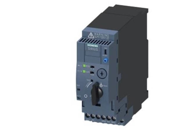 Siemens 3RA6120-1CP33 3RA61201CP33 Suorakäynnistin Moottorin teho 400 V:ssa 1,5 kW 690 V Nimivirta 4 A, 170 mm, 181,5 mm, 228,5 mm, 59,5 mm, 1,49 k...