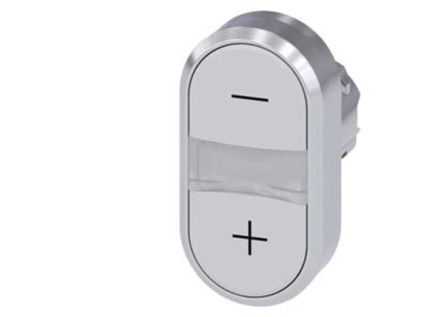 Siemens 3SU10503AB660AL0 3SU1050-3AB66-0AL0 Kaksoispainike (L x K) 29,9 mm x 57,9 mm IP66, IP67, IP69/IP69K 1 kpl