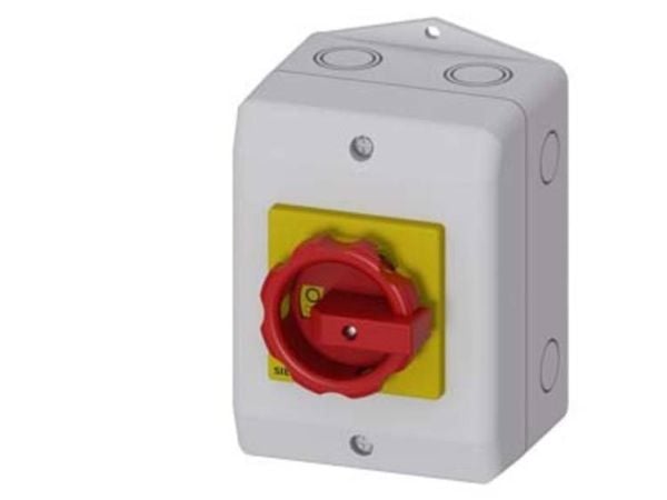 Siemens 3LD2264-0TB53, 3P, Punainen, Keltainen, 690 V, 400 V, 6000 V, CSA, UL, VDE, EAC, CE, LRS