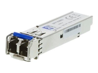 DELTACO SFP-E0003 - SFP-sändar/mottagarmodul (mini-GBIC) - 1GbE - 1000Base-LX - LC enkelläge - upp till 10 km - 1310 nm - för Summit 200, 24, 400; ...