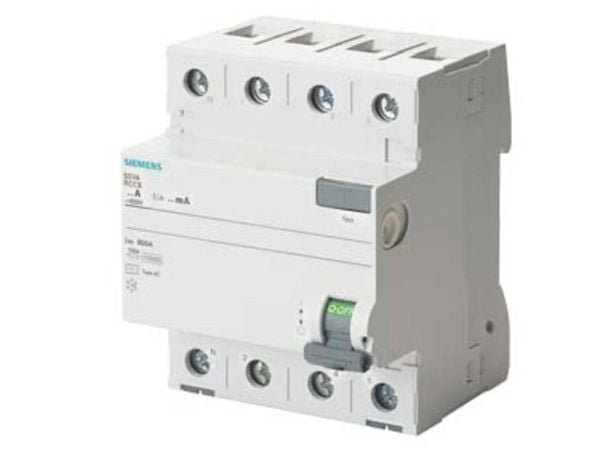 Siemens 5SV46460KL jordfelsbrytare FI AC 63 A 0,3 A 400 V
