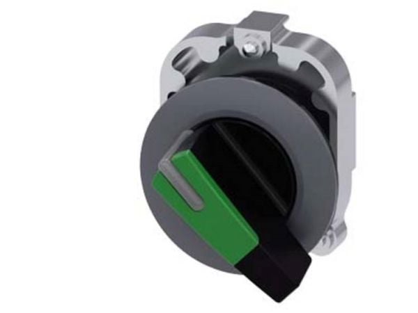 Siemens 3SU1062-2EC40-0AA0 Kiertokosketin Kiristyslaite Vihreä 1 x 45 ° 1 kpl 1 kpl