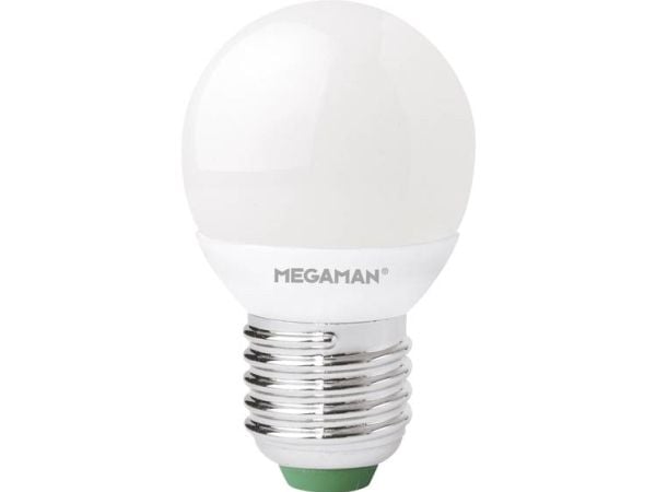 Megaman MM21123 LED (RGB) Energialuokka G (A - G) E27 pisaran muoto 5,5 W = 40 W Lämmin valkoinen (Ø x L) 45 mm x 84 mm himmennettävä 1 kpl