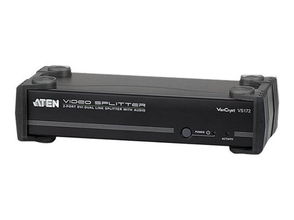 ATEN VanCryst VS172 - Video/lyd-splitter - 2 x DVI + 2 x lyd - stasjonær