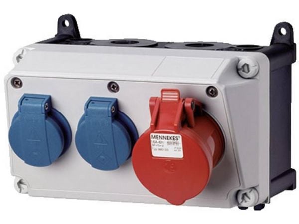 MENNEKES Elektrotechnik GmbH &amp; Co KG Stikkontaktkombinasjon 910007 (910007)