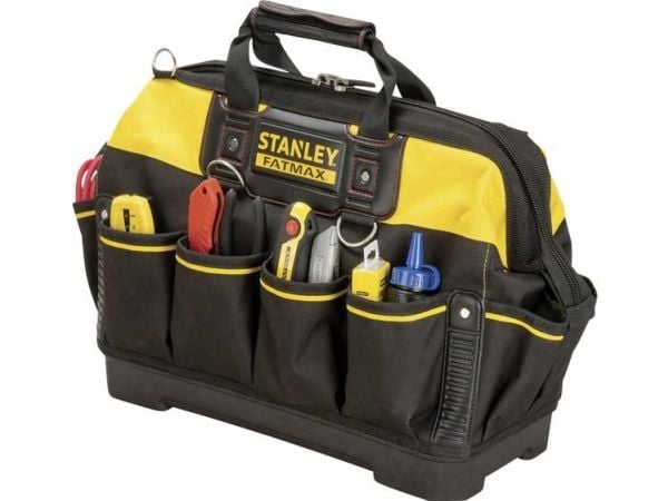 Stanley FatMax, Musta, Kangas, Nahka, 490 mm, 260 mm, 280 mm