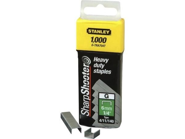 Stanley 1-TRA706-5T, Stiftepakker, 1 cm, Stål, Stål, 5000 stk