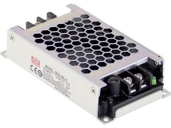 MEAN WELL RSD-30G-5, 30 W, 5 V, 6 A, RoHS, 60 mm, 113 mm