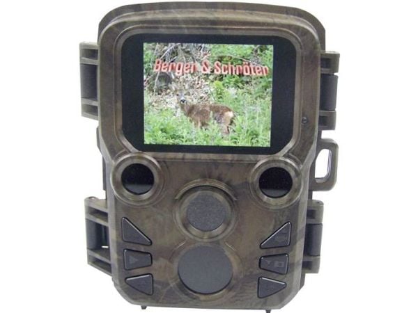 Berger &amp; Schröter Mini Wildlife Camera 20 Megapikseli Musta LEDit, Low Glow LEDit, Time lapse videot Naamiointi