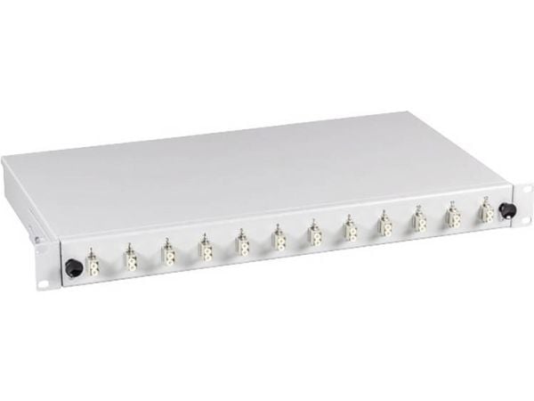 EFB Elektronik B61901.12OM3, 12 stykker, Grå, 1 stykker, Metall, 483 mm, 244 mm