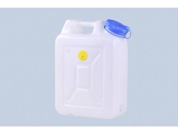 Hünersdorff 818200 breidhalsbeholder 22 l, plast, natur, 370 mm, 180 mm, 475 mm