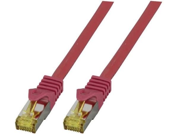 EFB Elektronik MK7001.10R, 10 m, Cat6a, S/FTP (S-STP), RJ-45, RJ-45, Rød