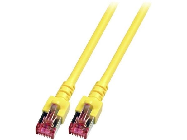 EFB Elektronik 25m Cat6 S/FTP, 25 m, Cat6, RJ-45, RJ-45, Gult