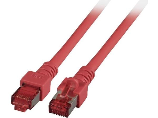 EFB Elektronik 5m Cat6 S/FTP, 5 m, Cat6, RJ-45, RJ-45, Rød