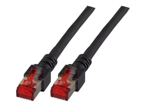 EFB Elektronik RJ45 S/FTP Cat6, 2 m, Cat6, S/FTP (S-STP), RJ-45, RJ-45, Sort