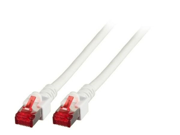 EFB Elektronik K5518.50, 50 m, Cat6, S/FTP (S-STP), RJ-45, RJ-45, Hvit