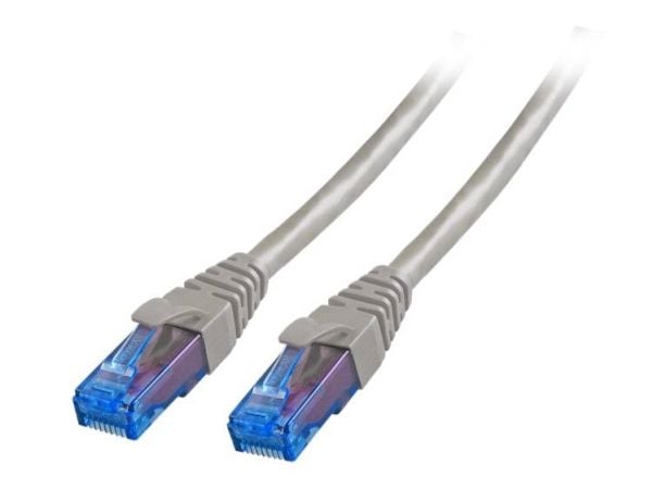 EFB Elektronik 10m Cat6 Patch, 10 m, Cat6, U/UTP (UTP), RJ-45, RJ-45, Grå
