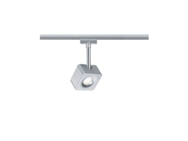 Paulmann 955.10, Spotlight på skinne, 1 ampuller, LED, 2700 K, 770 lm, Kromfarget