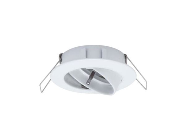 Paulmann 93731, Innfelt ramme (lys), Tak, Hvit, Aluminium, Zink, IP23, GU10
