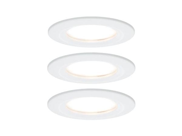 Paulmann 934.60, 3 ampuller, LED, 19,5 W, 460 lm, Hvit