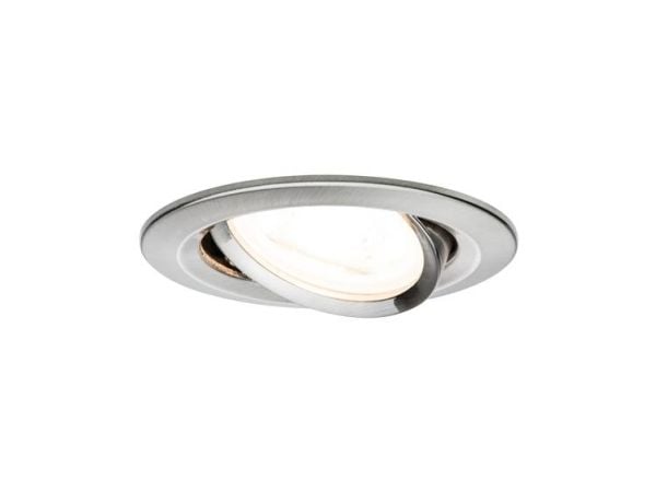 Paulmann 936.41, Innfelt lyspanel, GU10, 1 pære(r), LED, Rustfritt stål