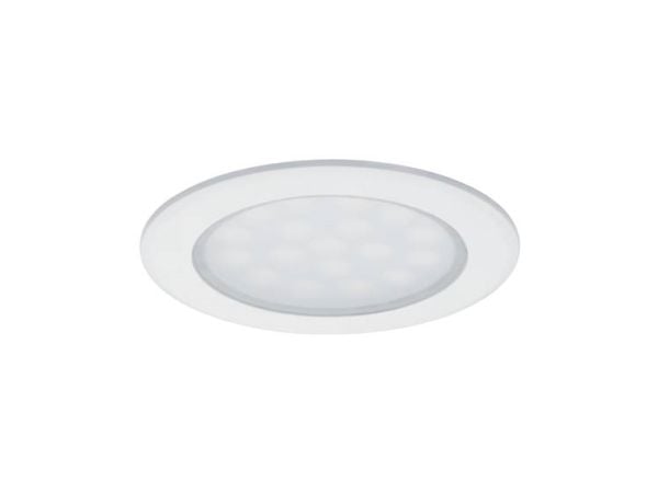 Paulmann 999.21, Innfelt lyspanel, LED, 2,5 W, 3000 K, 225 lm, Hvit
