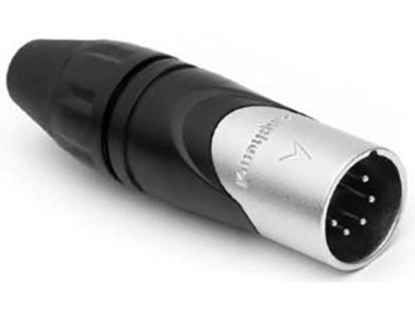 Amphenol AX5M, XLR 5P, Metallinen