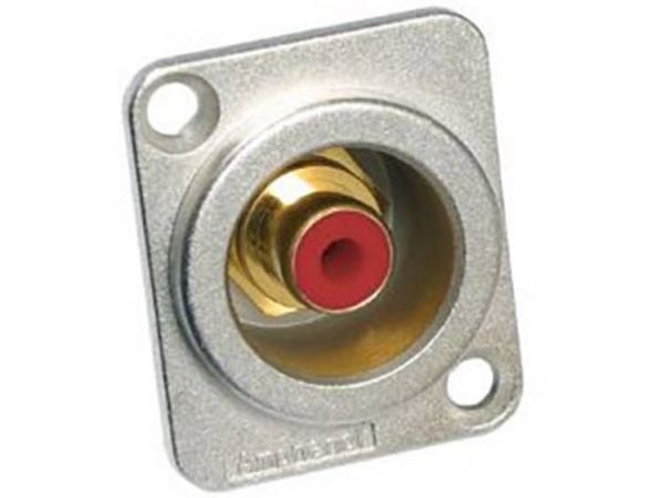 Amphenol ACJD-RED, RCA, Röd