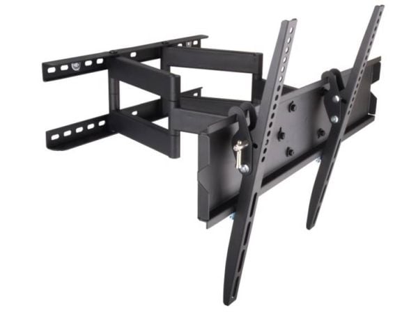Techly ICA-PLB 147M, 58,4 cm (23"), 139,7 cm (55"), 50 x 50 mm, 400 x 400 mm, -12 - 0°, Sort