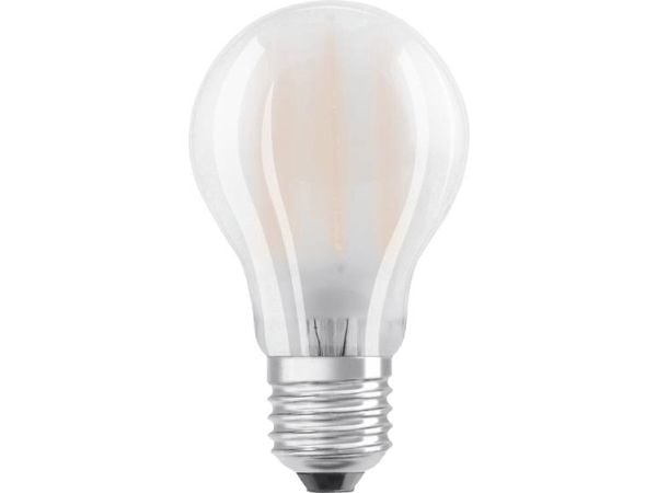 OSRAM LED STAR - LED-filamentlyspære - form: A60 - mattslipt finish - E27 - 7.5 W (ekvivalent 75 W) - klasse D - kjølilg hvitt lys - 4000 K